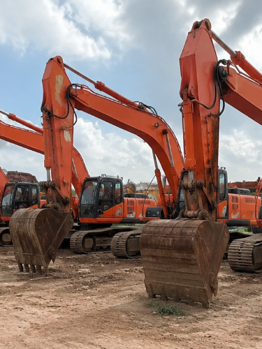 Doosan Excavator Equipment View