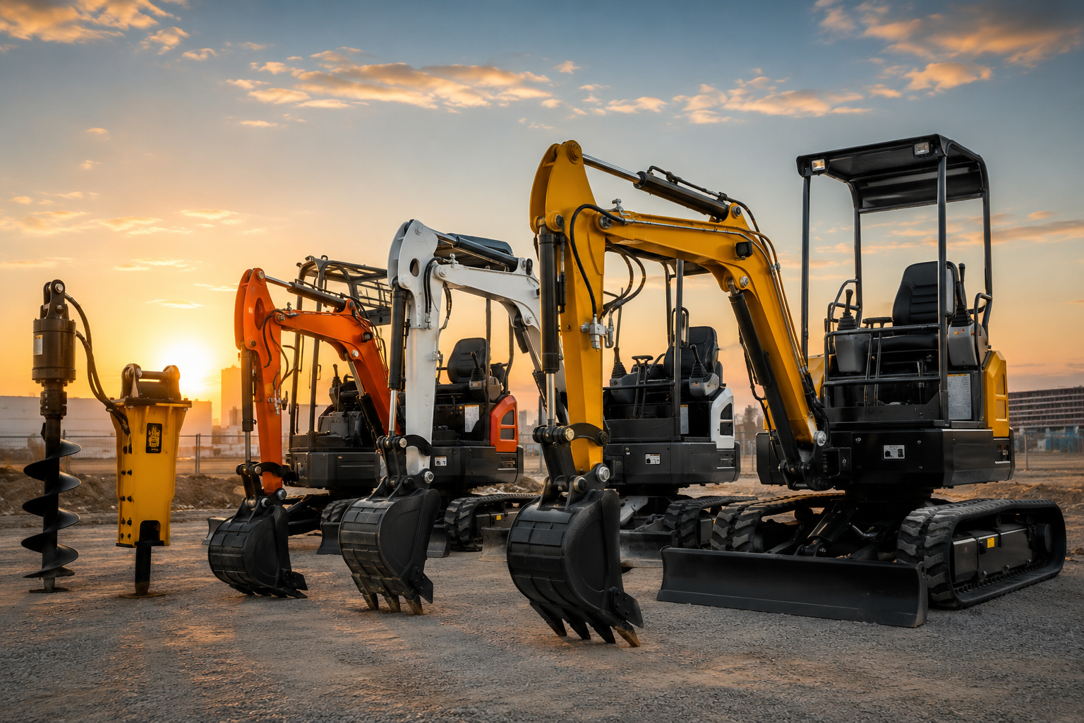 Excavator Working Group Inspection