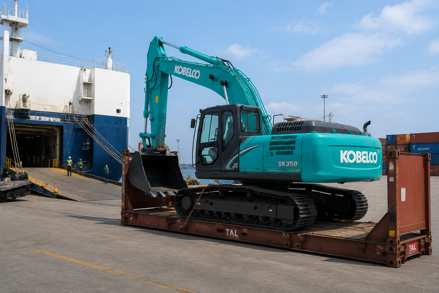 How the machines ship