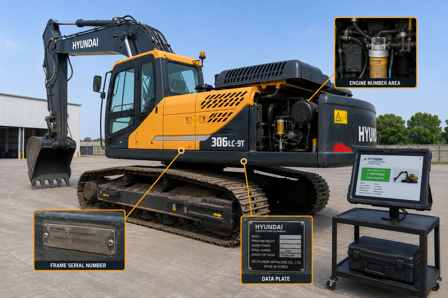 Serial-number and OEM traceability verification