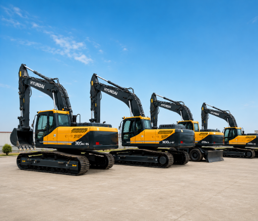 R35Z–R520 Used Hyundai Excavator Models