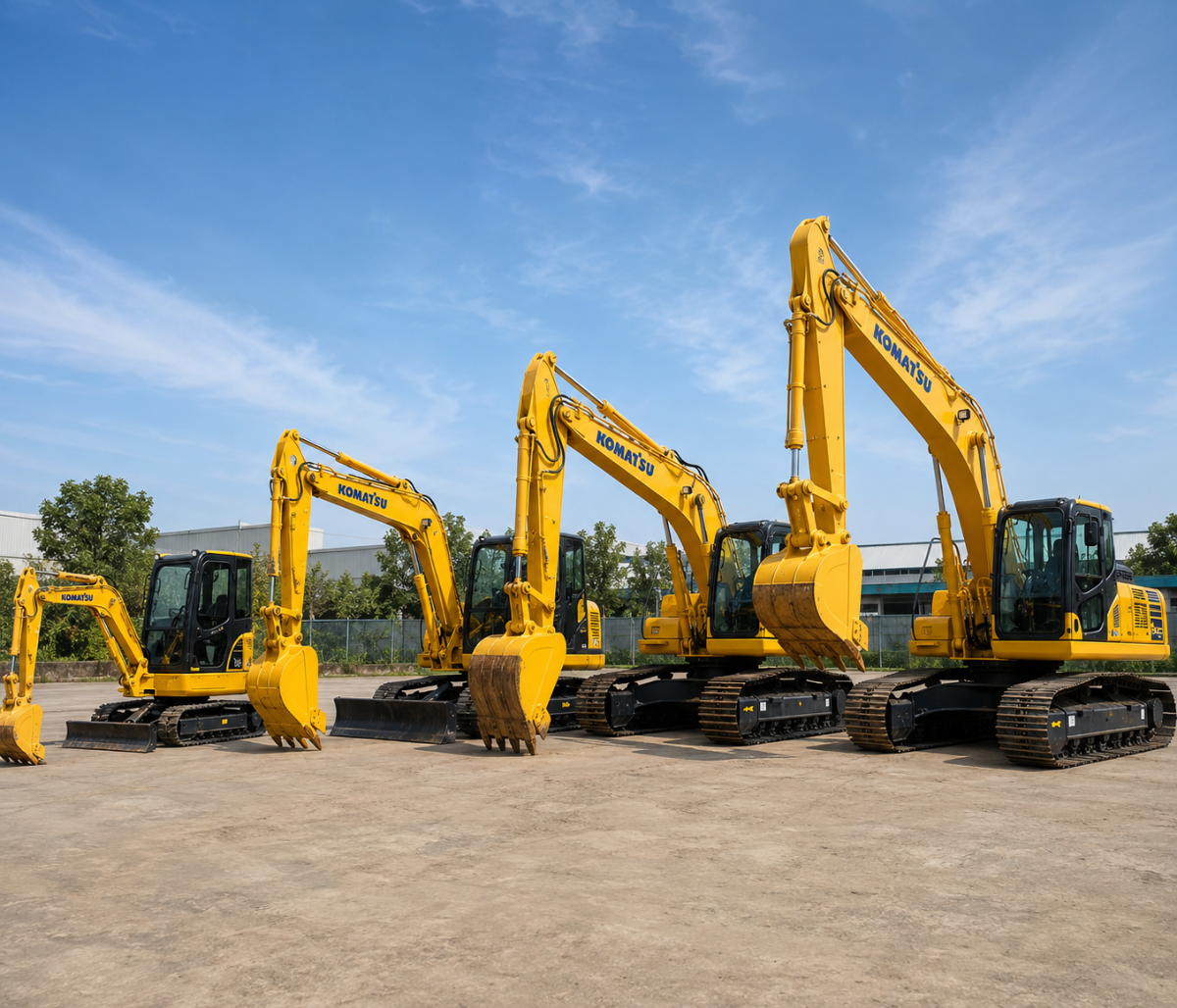Used Komatsu Excavators for Sale