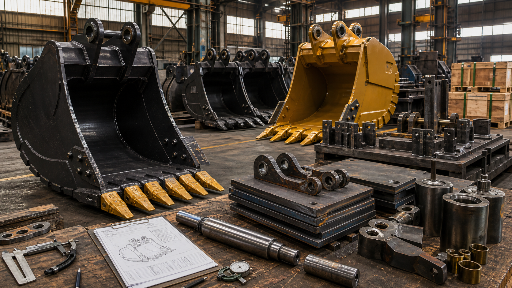Excavator Buckets Quality Overview