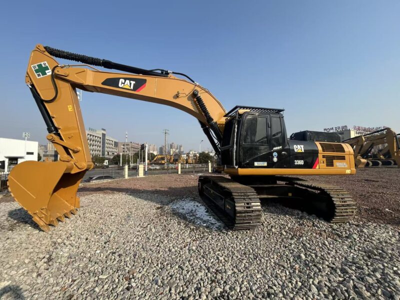 Used CAT 336 excavator inspection photo from Liehuang supplier stock