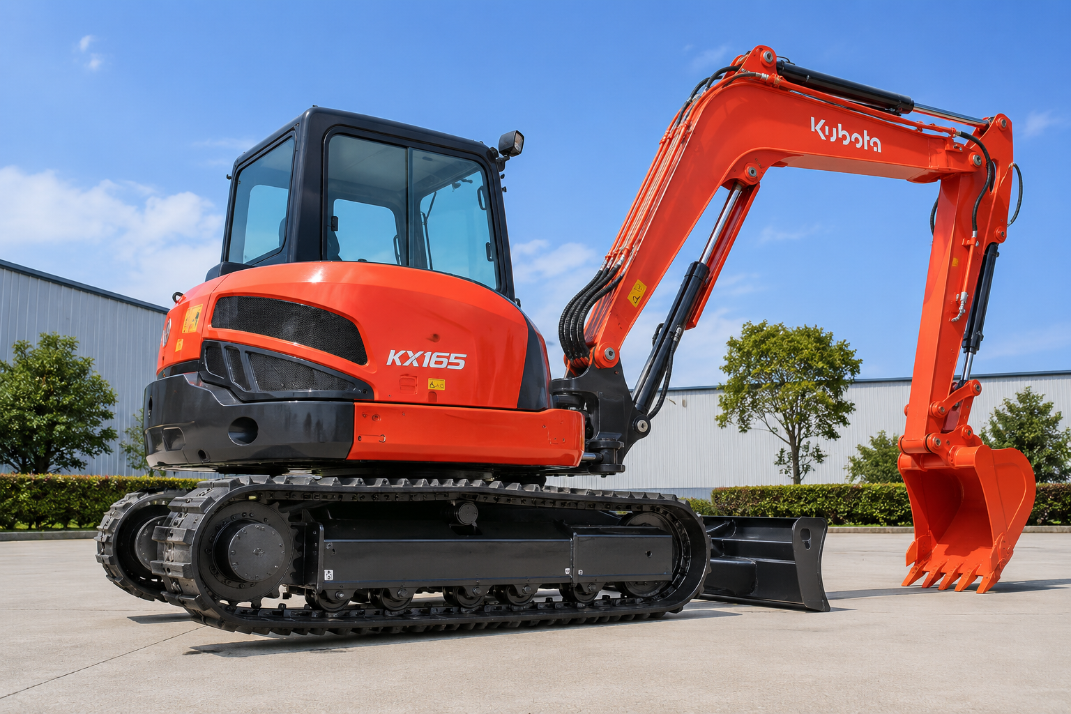 Rubber track and undercarriage wear check