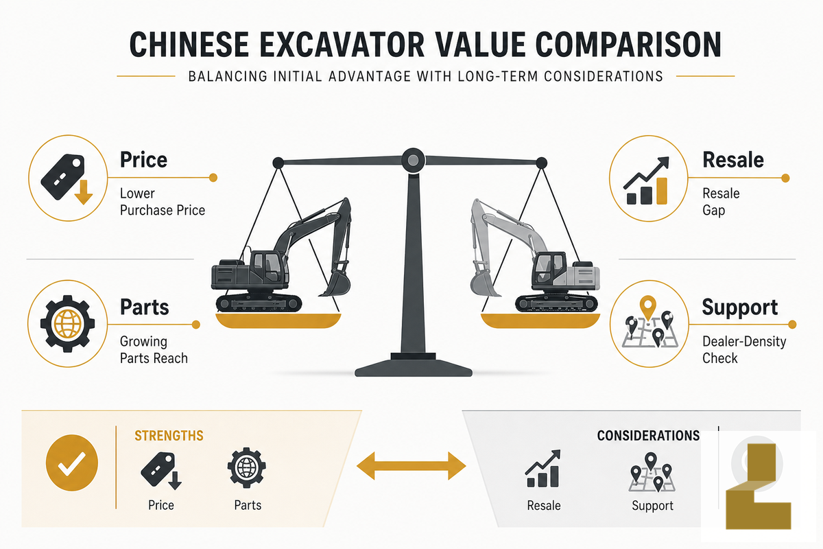 Are Chinese Excavator Brands Worth Buying Used? (SANY, XCMG, Zoomlion) — Liehuang Used Excavators