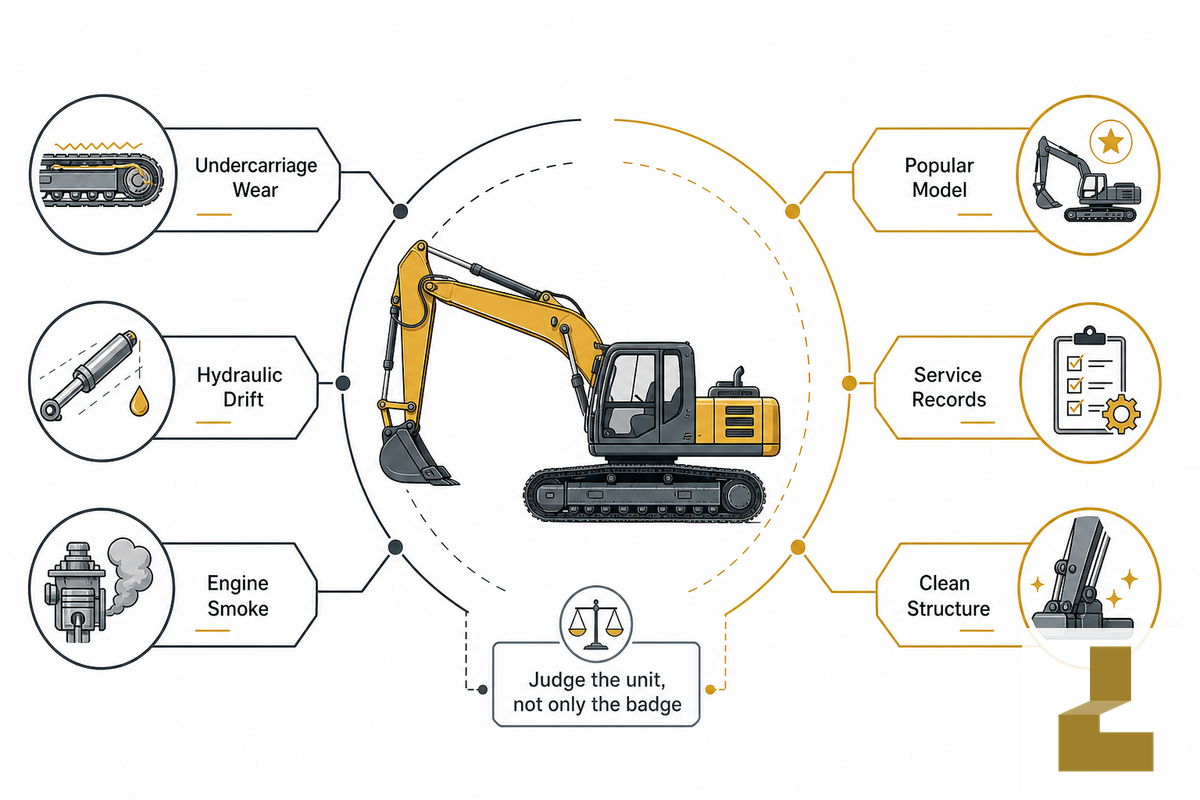 Reliability and Build Quality: The Repair-vs-Resale Split — Liehuang Used Excavators