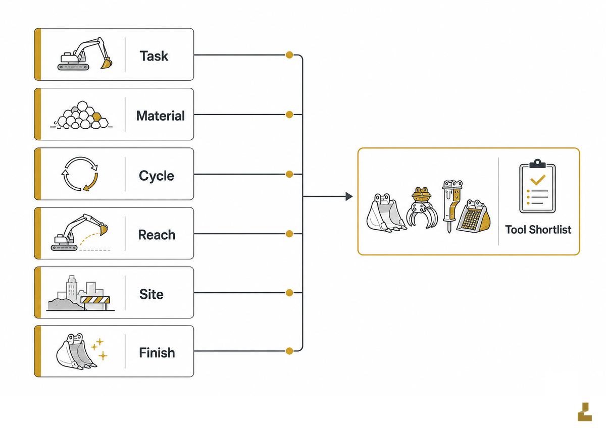 Start With the Job, Not an Attachment Catalog — Liehuang