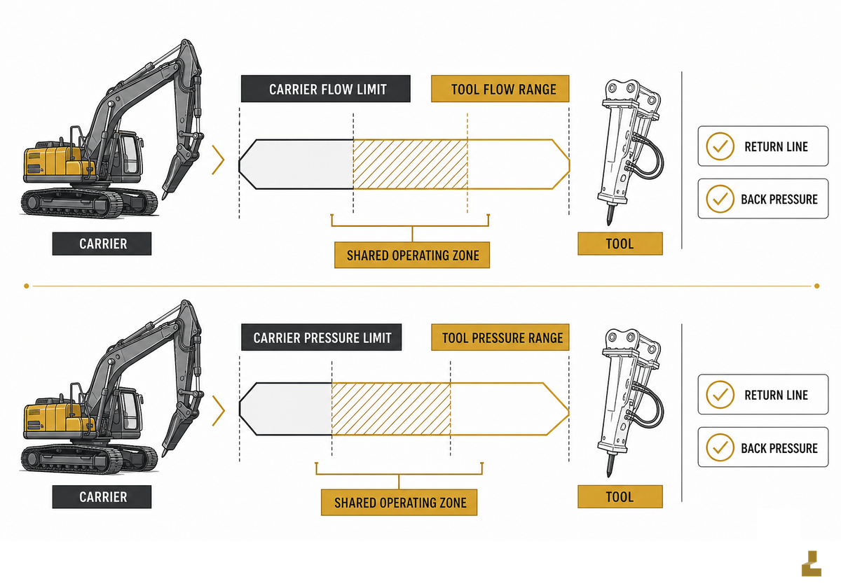 How Much Hydraulic Flow and Pressure Does the Tool Need? — Liehuang