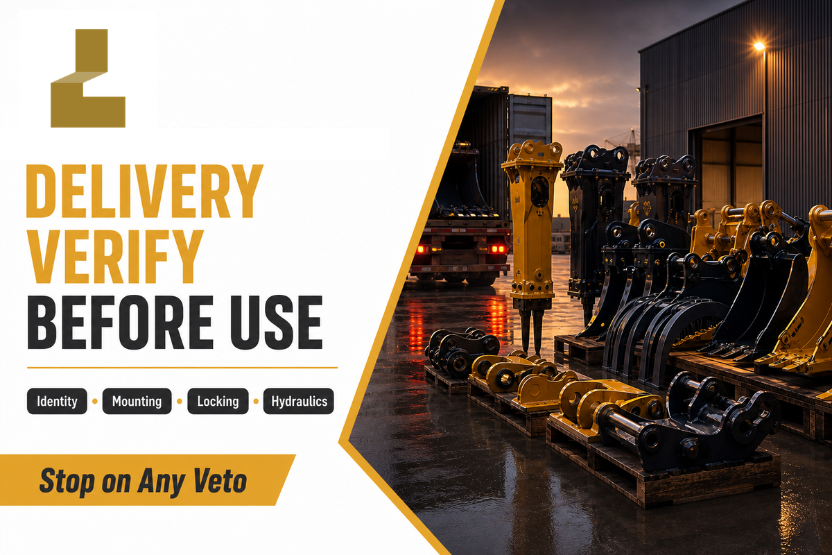 How Do You Verify Coupler, Pin, and Equipment Fit at Delivery? — Liehuang