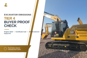 Excavator Emissions Tier 4: What Used Equipment Buyers Need to Check