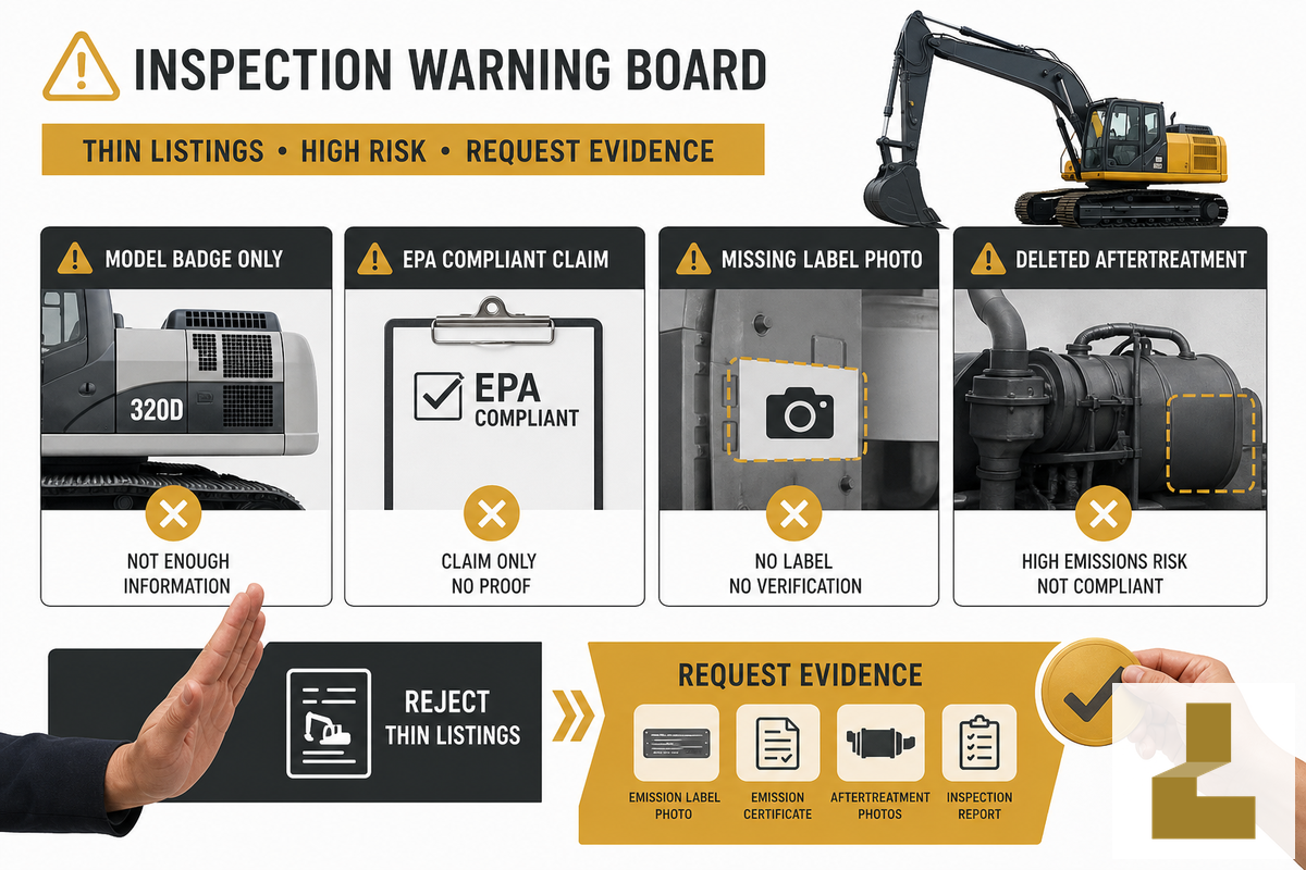 Common Mistakes When Evaluating Tier 4 Used Excavators — Liehuang Used Excavators