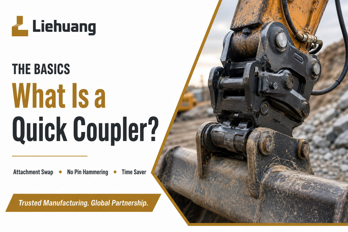 What Is an Excavator Quick Coupler, and Why Does It Matter? — Liehuang