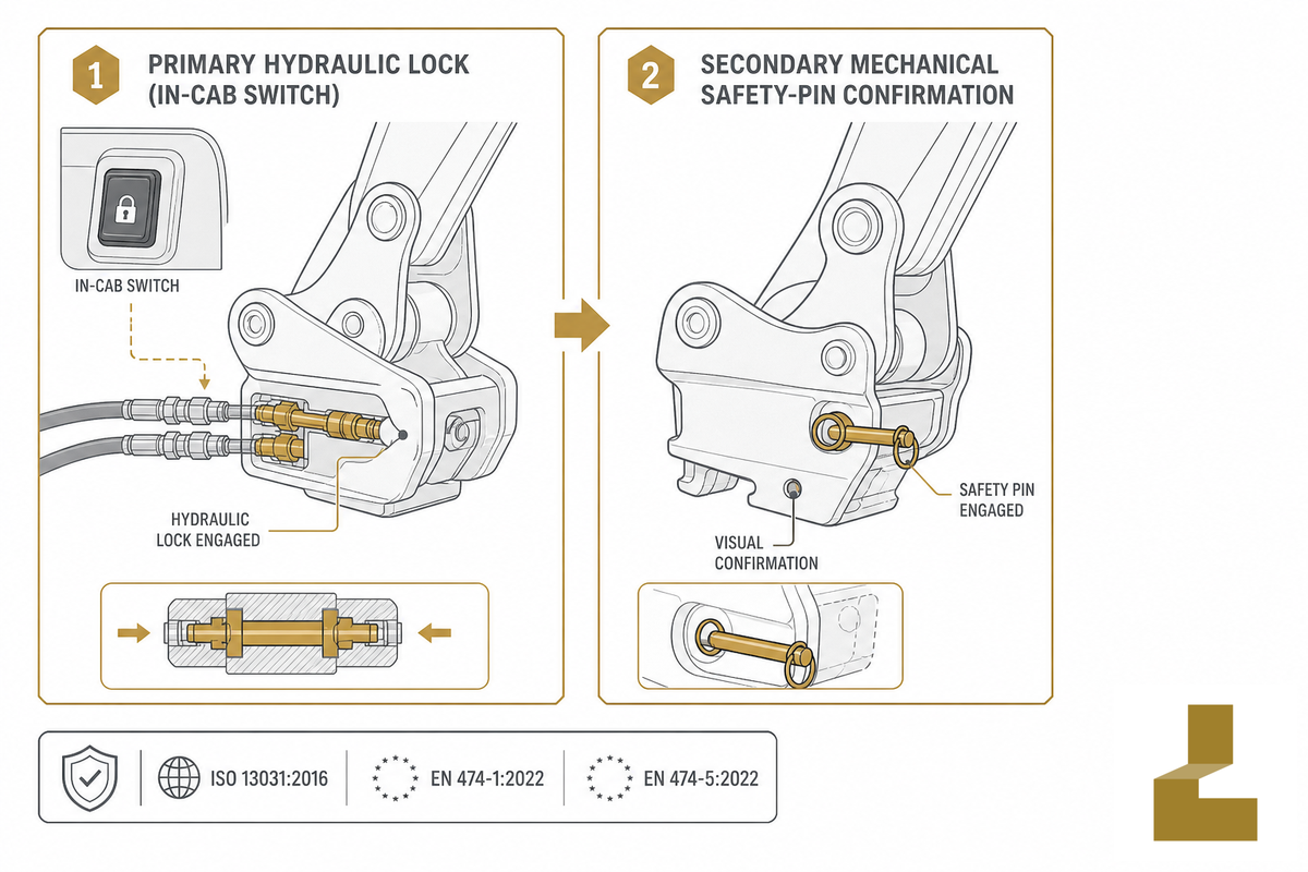 Excavator Quick Coupler Safety: What NIOSH and Global Standards Say — Liehuang