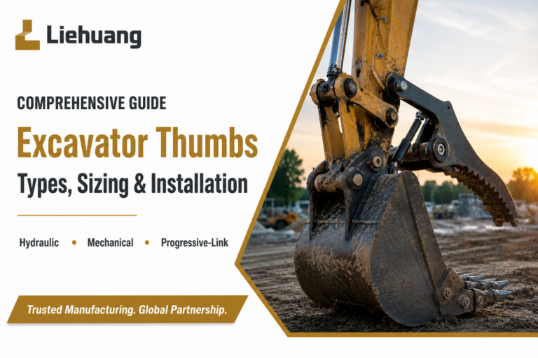 Excavator Thumbs: 4 Types, Sizing & Installation Guide