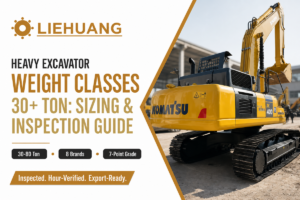 Excavator Weight Classes: 30+ Ton Buying & Inspection Guide
