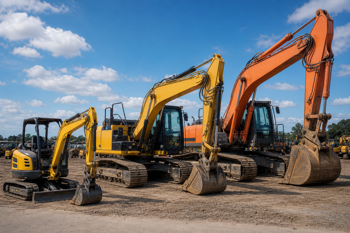 Hour Thresholds by Machine Class: Mini vs Standard vs Large — Liehuang Used Excavators