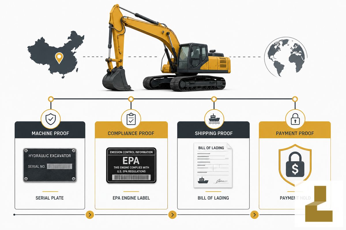 Quick Specs: Importing an Excavator from China — Liehuang Used Excavators