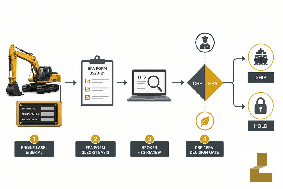 Step 1: Confirm Whether the Excavator Can Enter Your Market — Liehuang Used Excavators