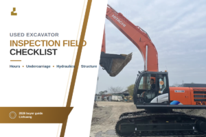 How to Inspect a Used Excavator: 12-Point Field Checklist (2026)