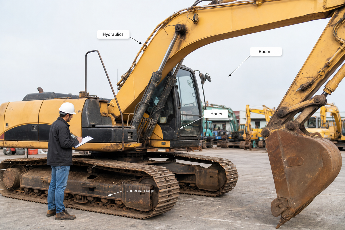 Why a Pre-Purchase Inspection Matters Before You Spend a Dollar — Liehuang Used Excavators