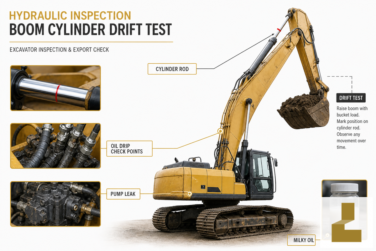 Checking the Hydraulic System — Liehuang Used Excavators