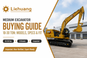 Medium Excavator Size Guide (10-30 Ton): Specs & Classes