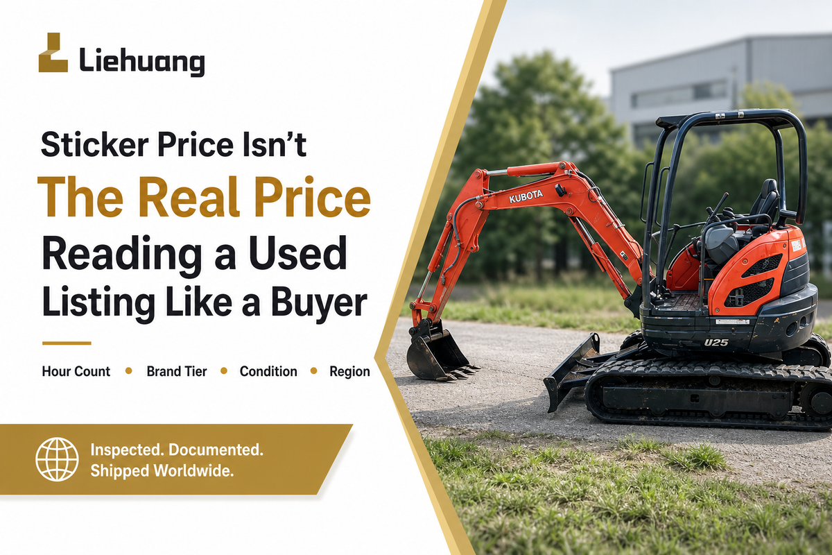 Reading a Used-Machine Price Like a Buyer, Not a Shopper — Liehuang