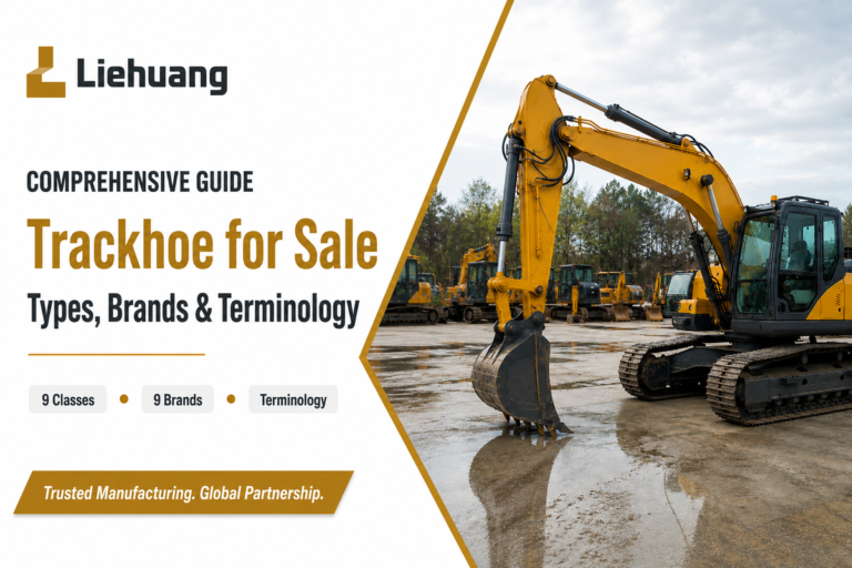 Trackhoe for Sale: What It Is + 9-Brand Model Guide