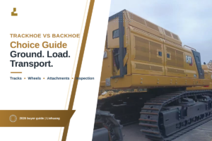 Trackhoe vs Backhoe: 9 Practical Differences Before You Buy or Rent