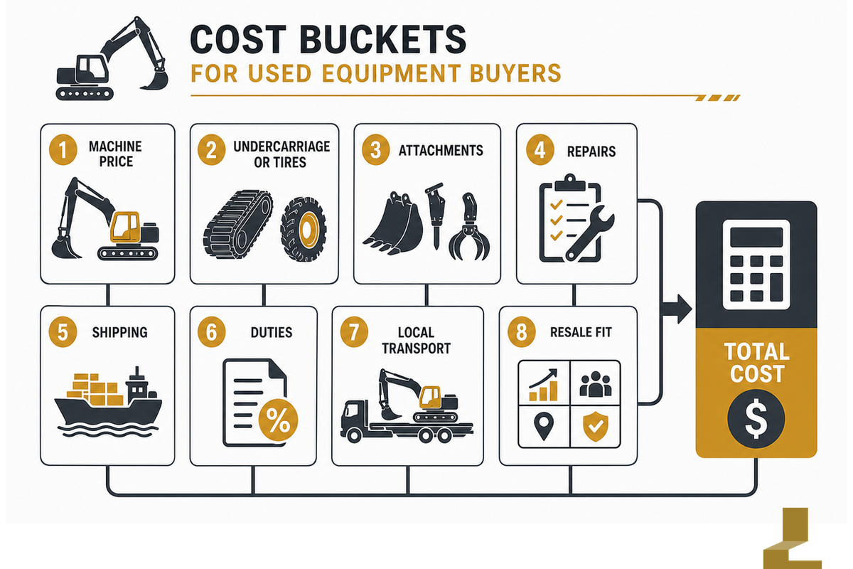 Cost: Renting, Buying, Transport, and Resale — Liehuang Used Excavators