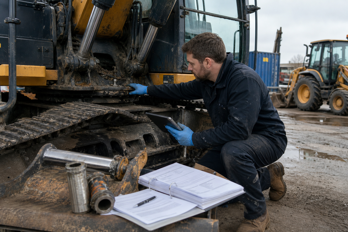 Used Machine Inspection Checklist Before You Buy — Liehuang Used Excavators