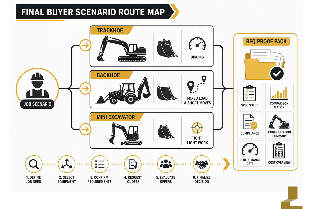 Best Choice by Buyer Scenario — Liehuang Used Excavators