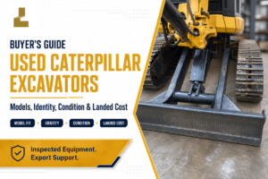 Used Caterpillar Excavators: 9 Buyer Checks (2026)