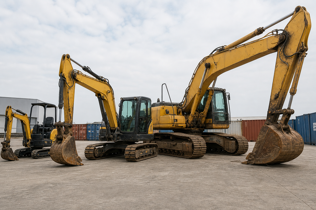 Choose Tonnage Class Before Brand — Liehuang Used Excavators