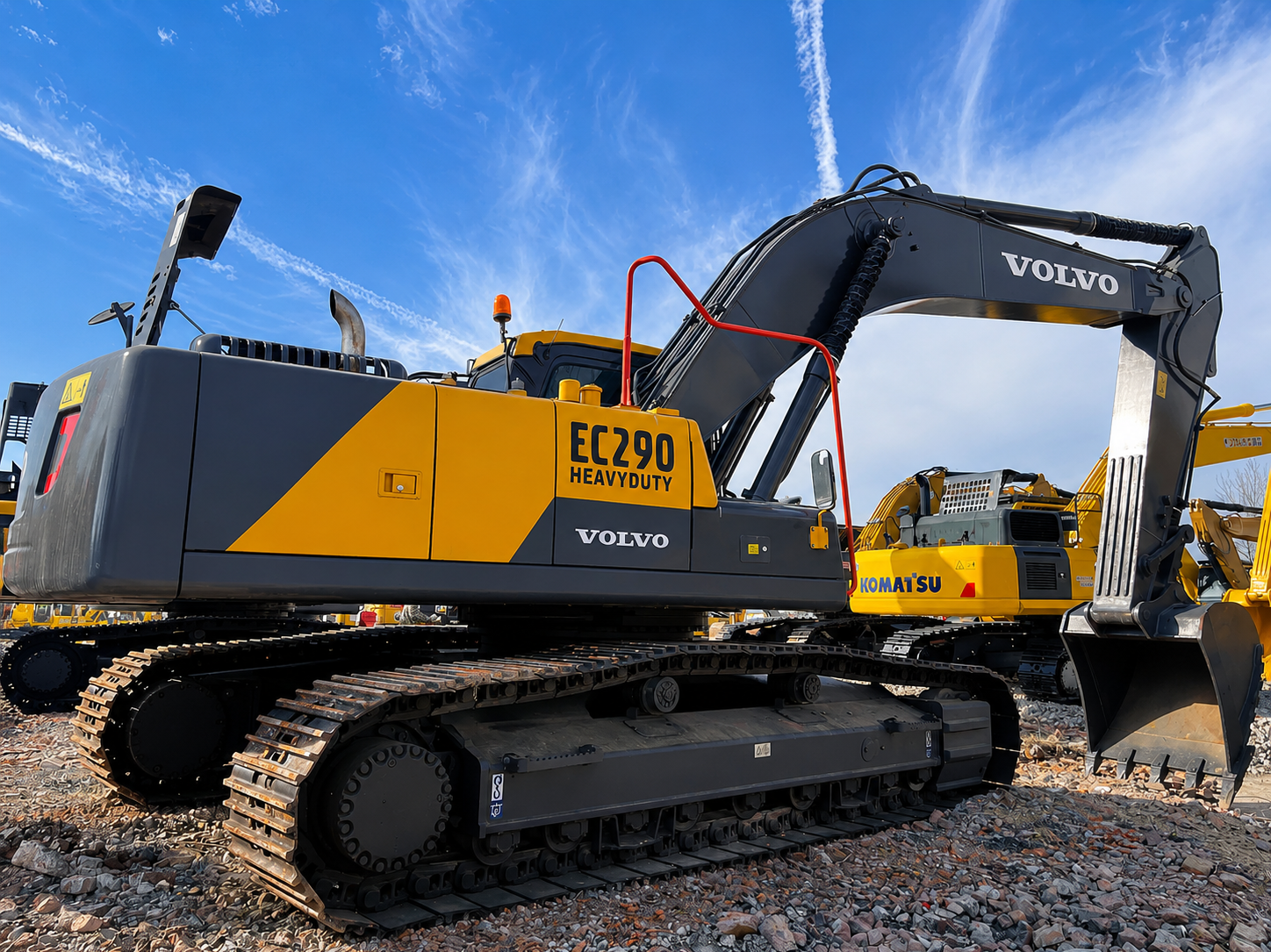 9 major used excavator brands in stock