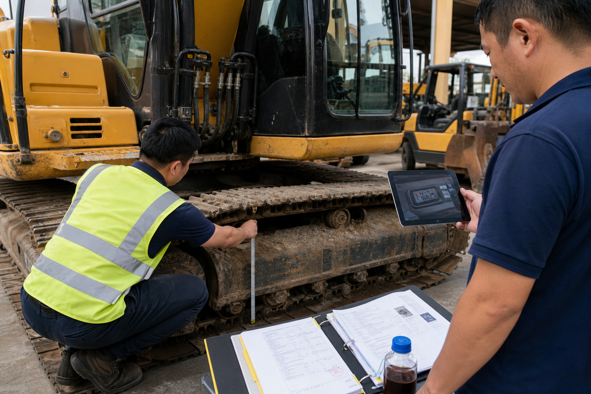 How to De-Risk a Used Excavator Purchase — Liehuang Used Excavators