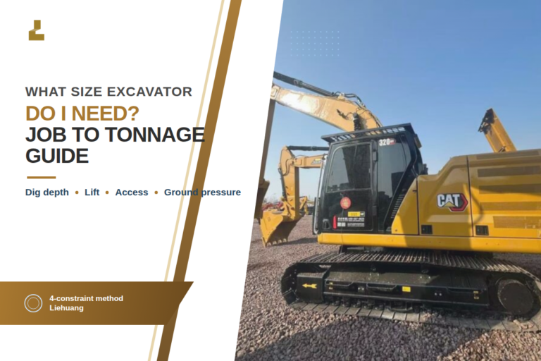 What Size Excavator Do I Need? Sizing Guide by Job