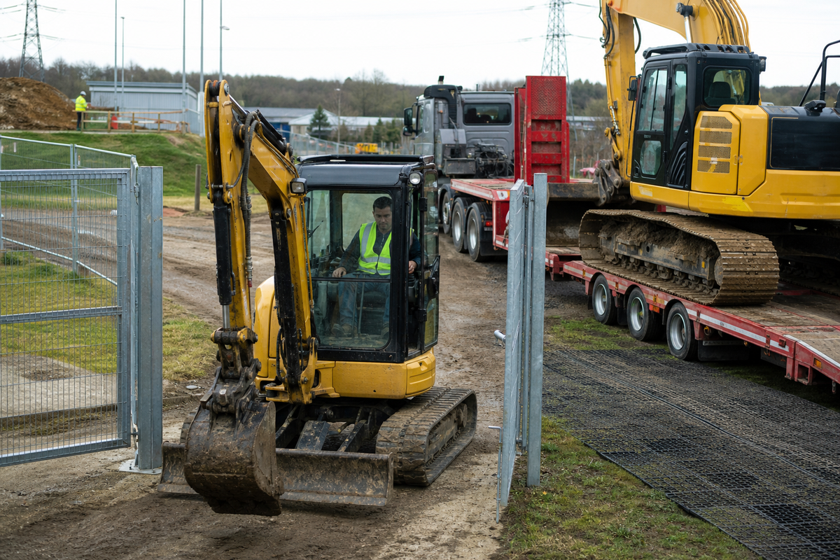 Site Access, Transport Width, and Ground Pressure — Liehuang Used Excavators