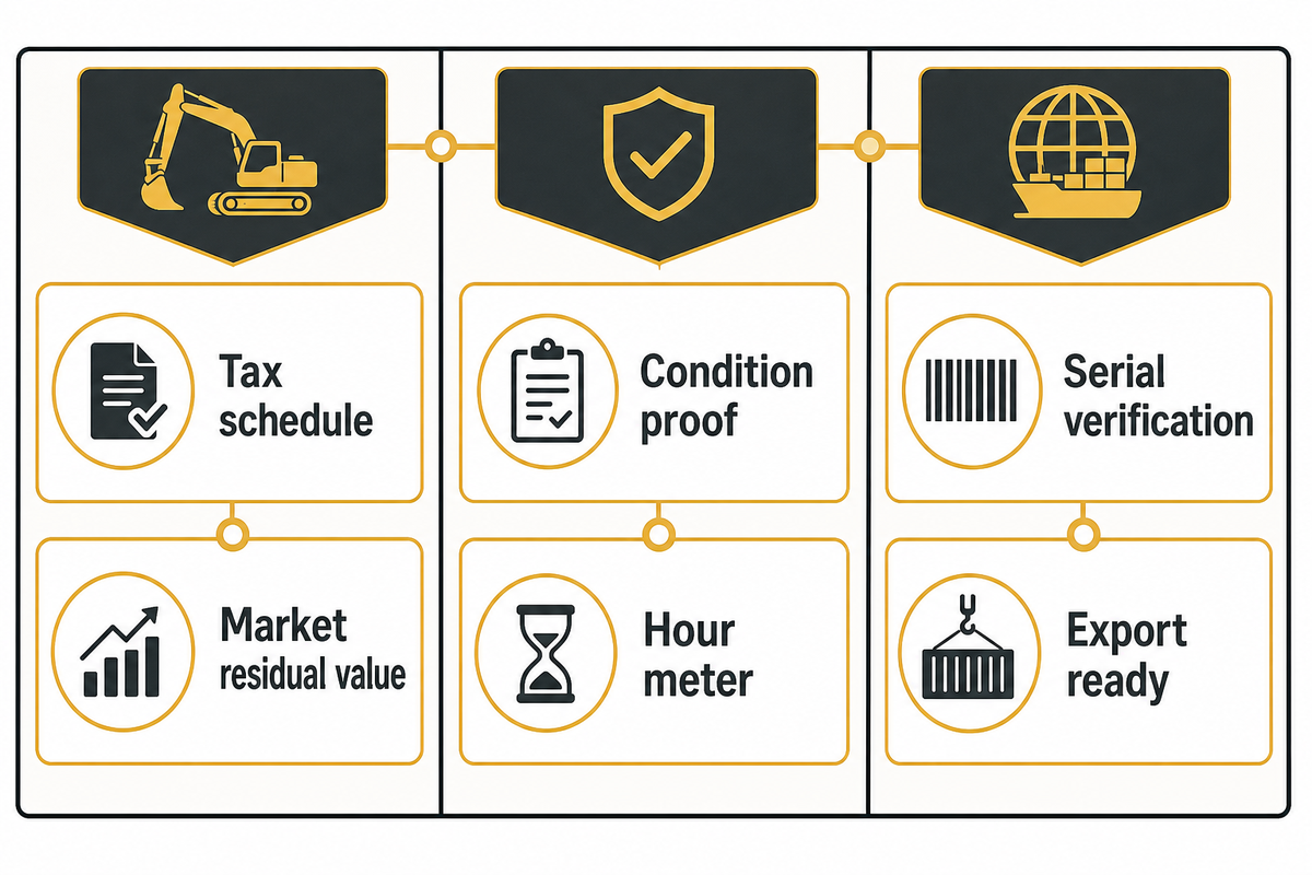 What is the excavator depreciation rate? — Liehuang Used Excavators