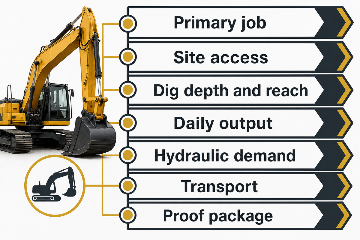 Match the Excavator Type to the Construction Job — Liehuang Used Excavators