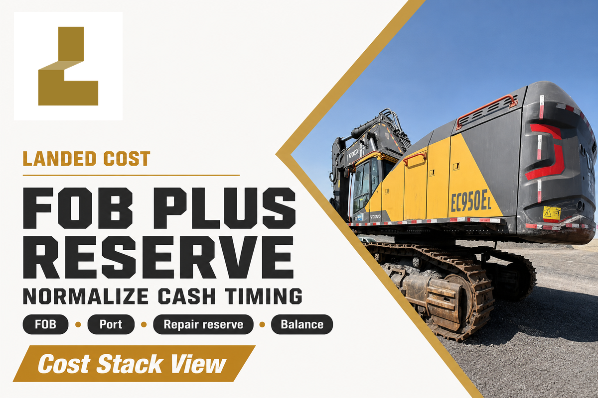 Normalize FOB, Port, Repair Reserve, and Cash Timing — Liehuang