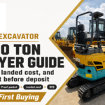 Mini Excavator Buyer Guide: Used 0-10 Ton Checklist