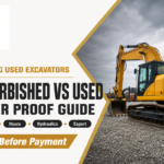 Refurbished vs Used Excavator: Buyer Proof Guide