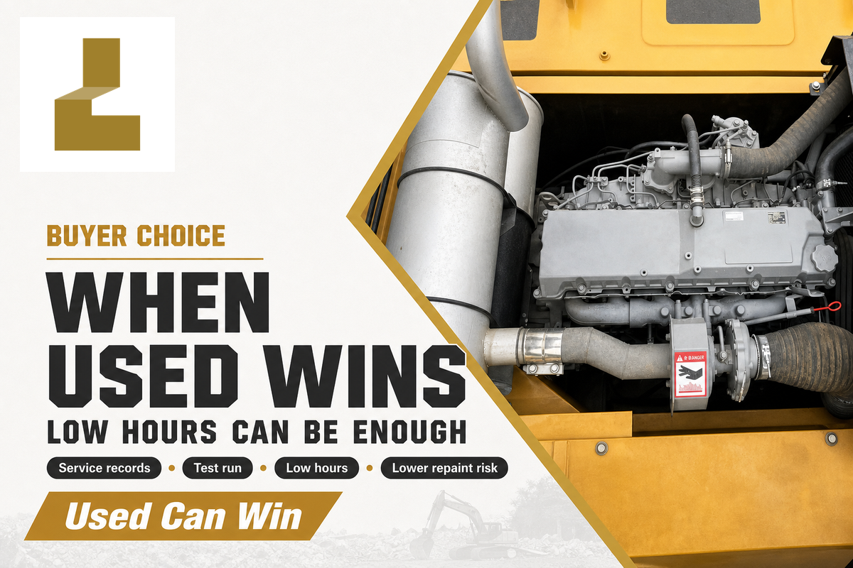 When a Regular Used Excavator Can Be the Better Buy — Liehuang Used Excavators