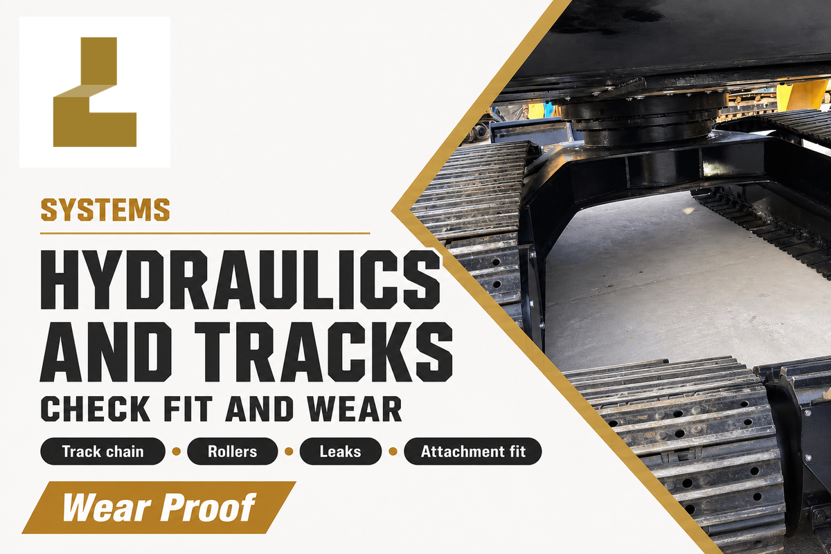 Hydraulics, Undercarriage, and Attachment Fit — Liehuang Used Excavators