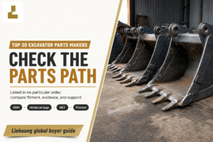 Top 20 Excavator Parts Manufacturers in the World