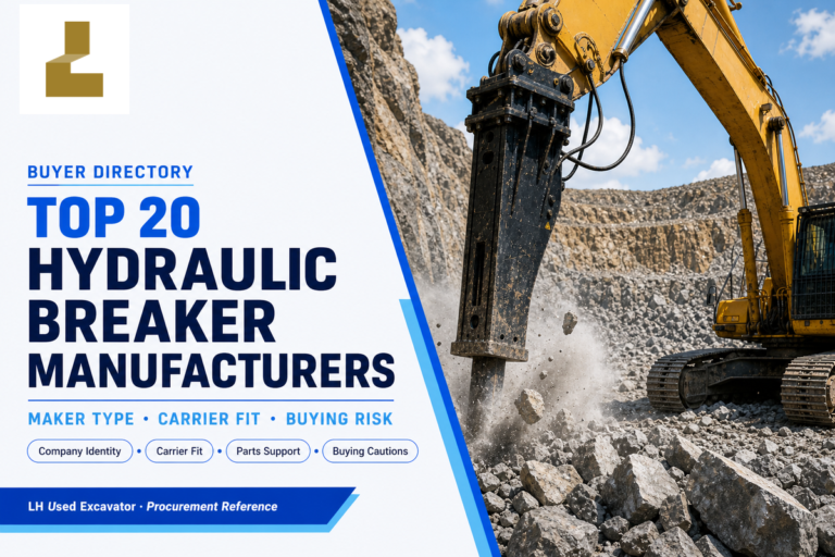 Top 20 Hydraulic Breaker Manufacturers Worldwide