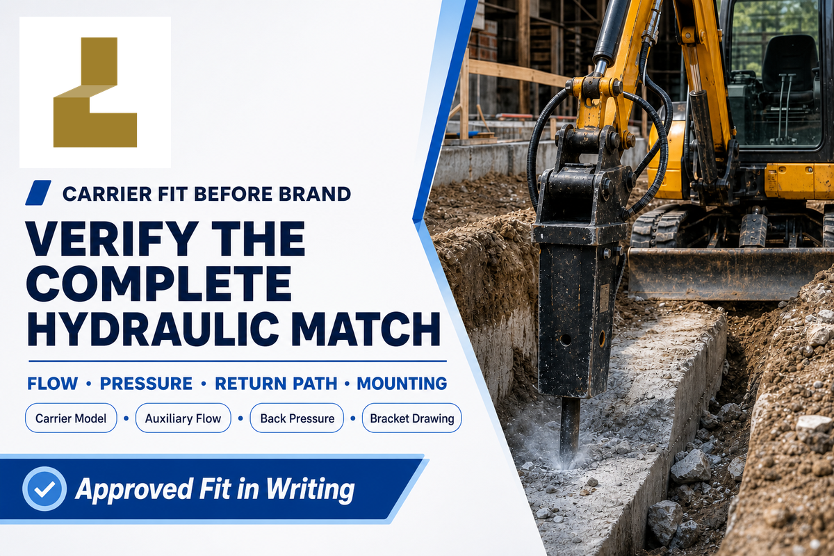Manufacturer Data That Determines Carrier Match — LH Used Excavator