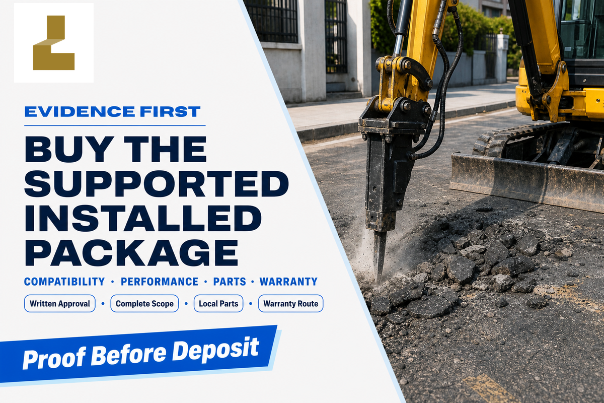 Final Buying Recommendation — LH Used Excavator